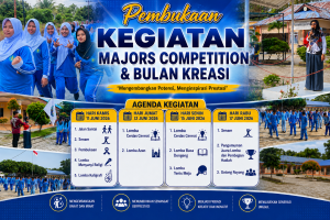 PEMBUKAAN KEGIATAN MARJOS COMPETITION & BULAN KREASI SMK NEGERI KUNDUR